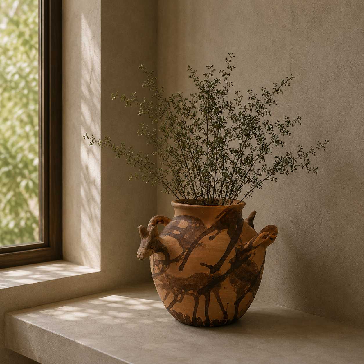 Lluvia Negra Vase - Modern Mexico