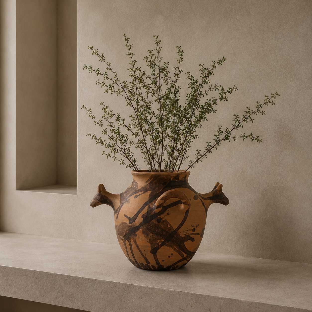 Lluvia Negra Vase - Modern Mexico
