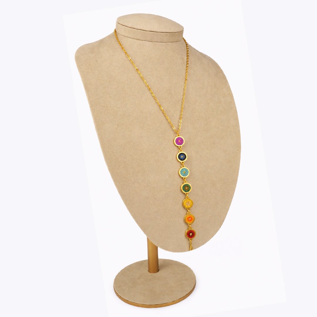 Energy Centers Necklace - Modern Mexico