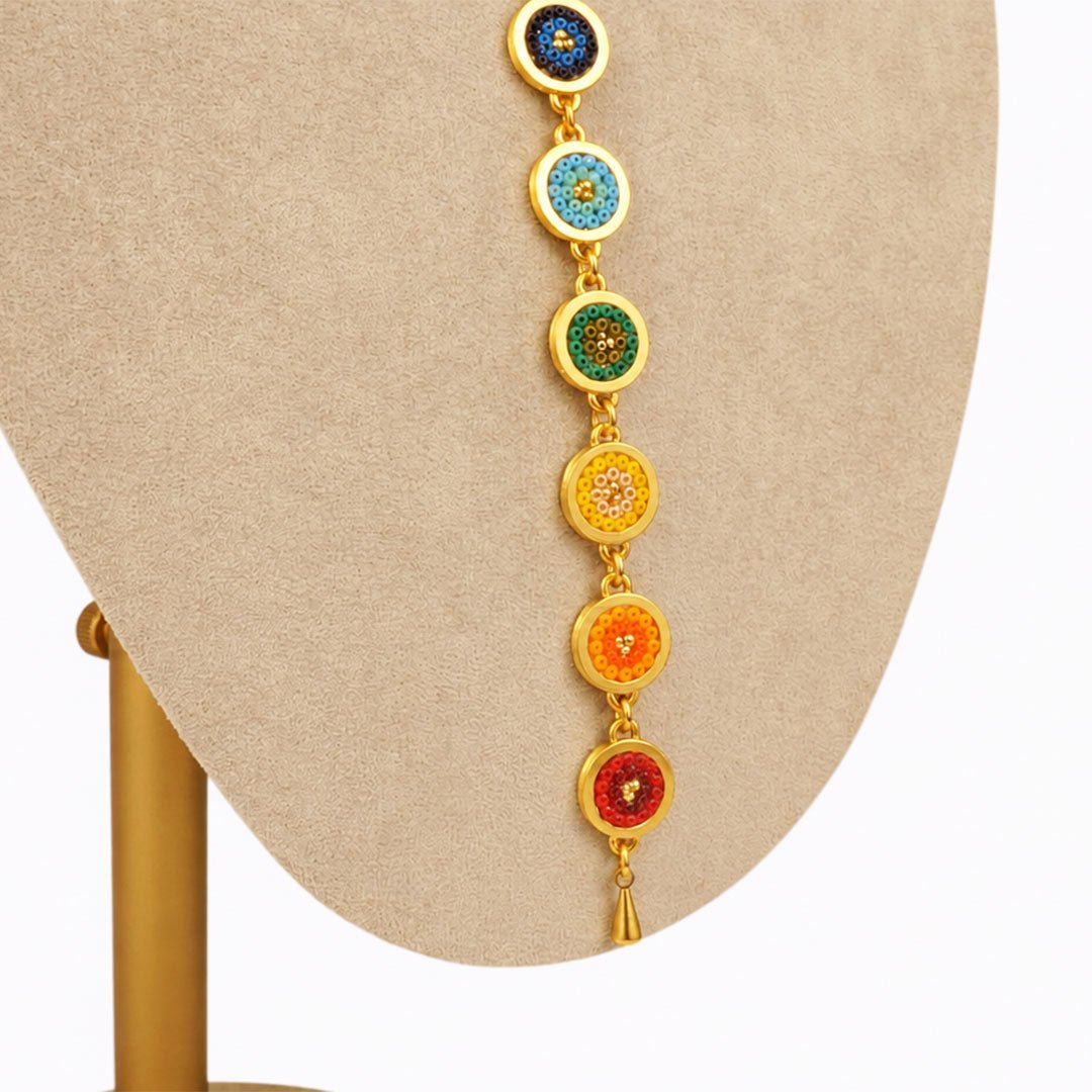 Energy Centers Necklace - Modern Mexico