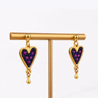 Peace Heart Earrings - Modern Mexico