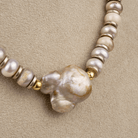 Pearl & Hematite Choker - Modern Mexico