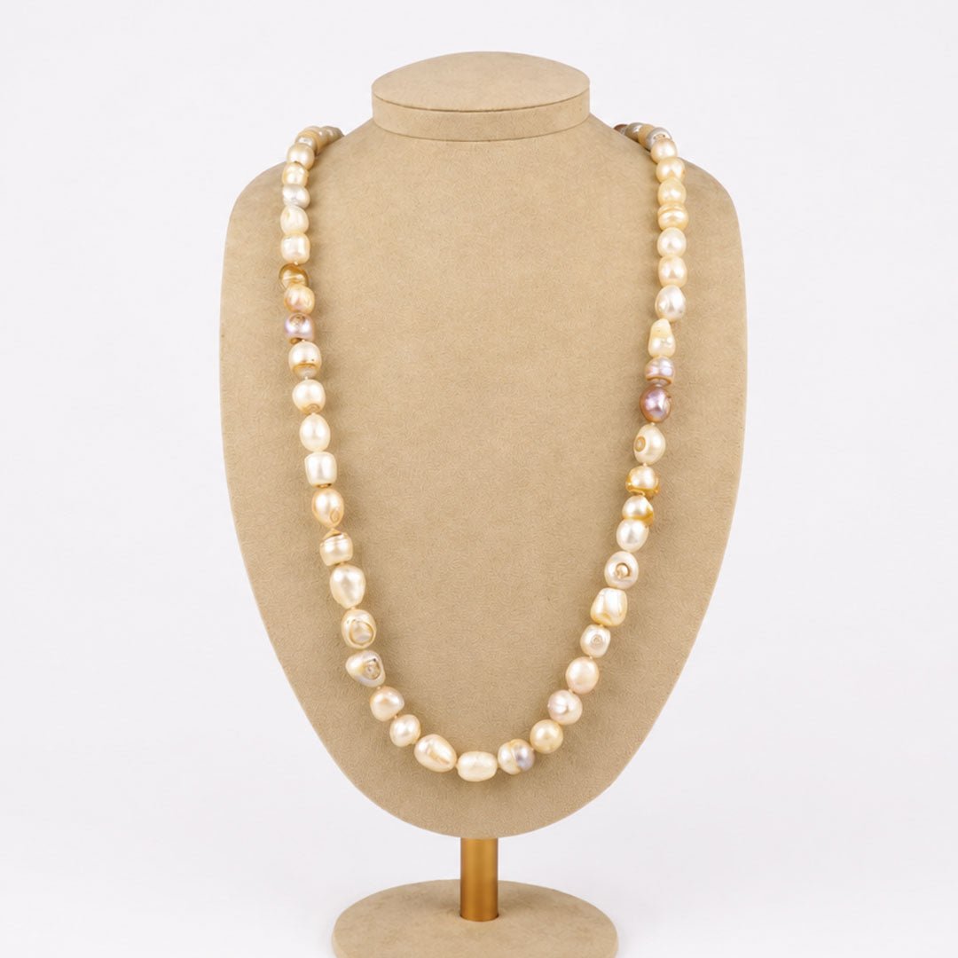 Natural Pearl Strand Necklace - Modern Mexico