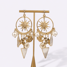 Starlight Pearl Drop Earrings - Modern Mexico
