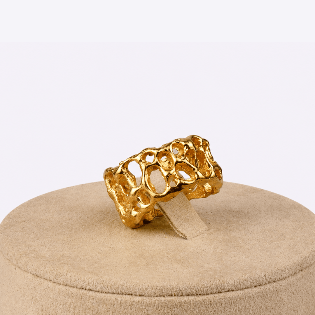 Abstract Sculptural Ring - Modern Mexico