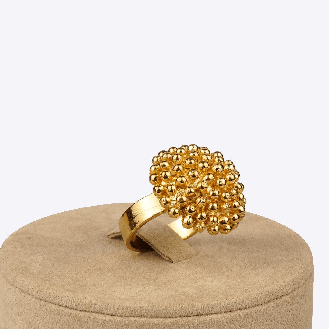 Marine Sculptural Ring - Modern Mexico