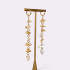 Mother-of-Pearl Hoop Earrings - Modern Mexico