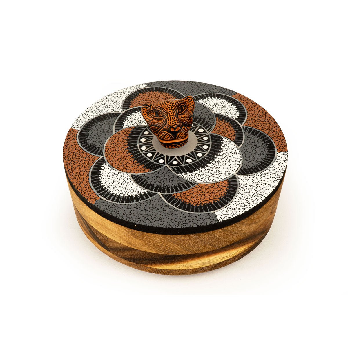 Balam, The Maya Jaguar Tortilla Holder - Modern Mexico