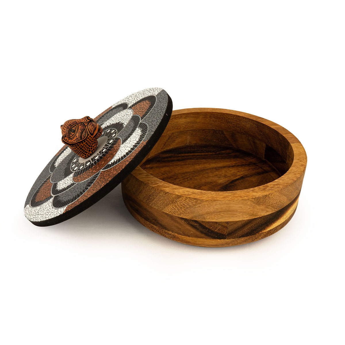 Balam, The Maya Jaguar Tortilla Holder - Modern Mexico