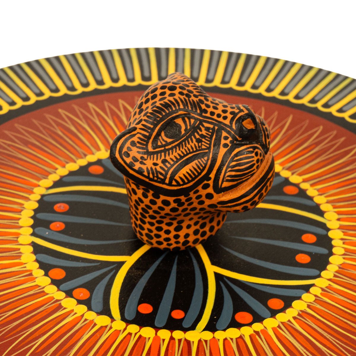 Balam, The Maya Jaguar Tortilla Holder - Modern Mexico