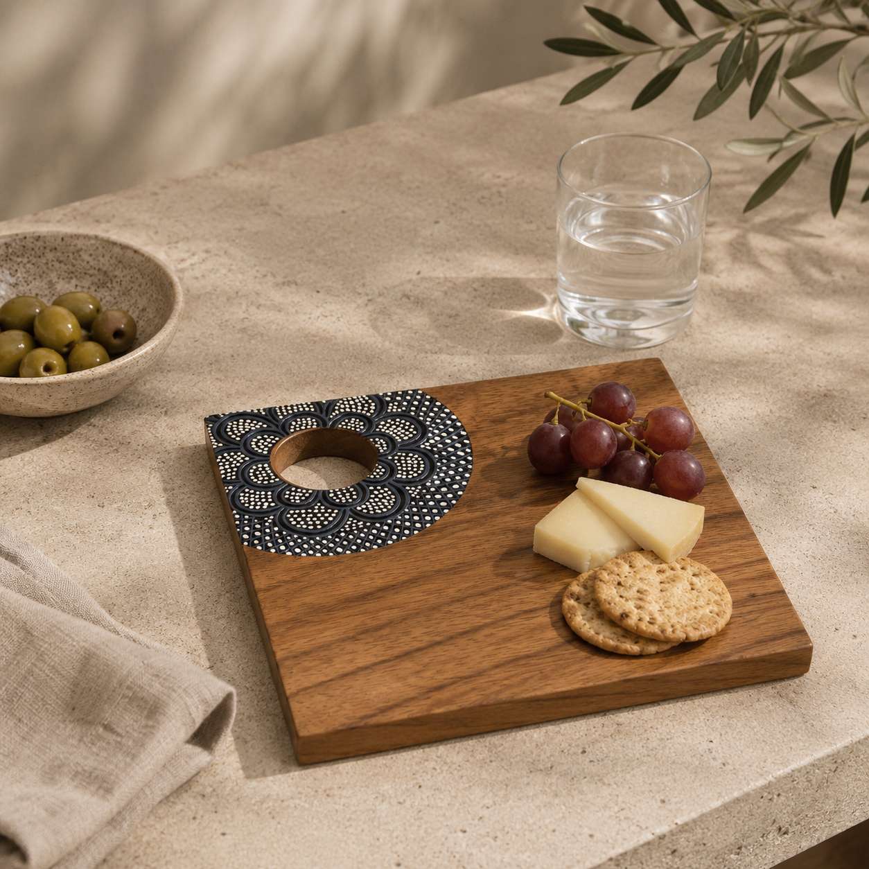 Mandala Charcuterie Board - Modern Mexico