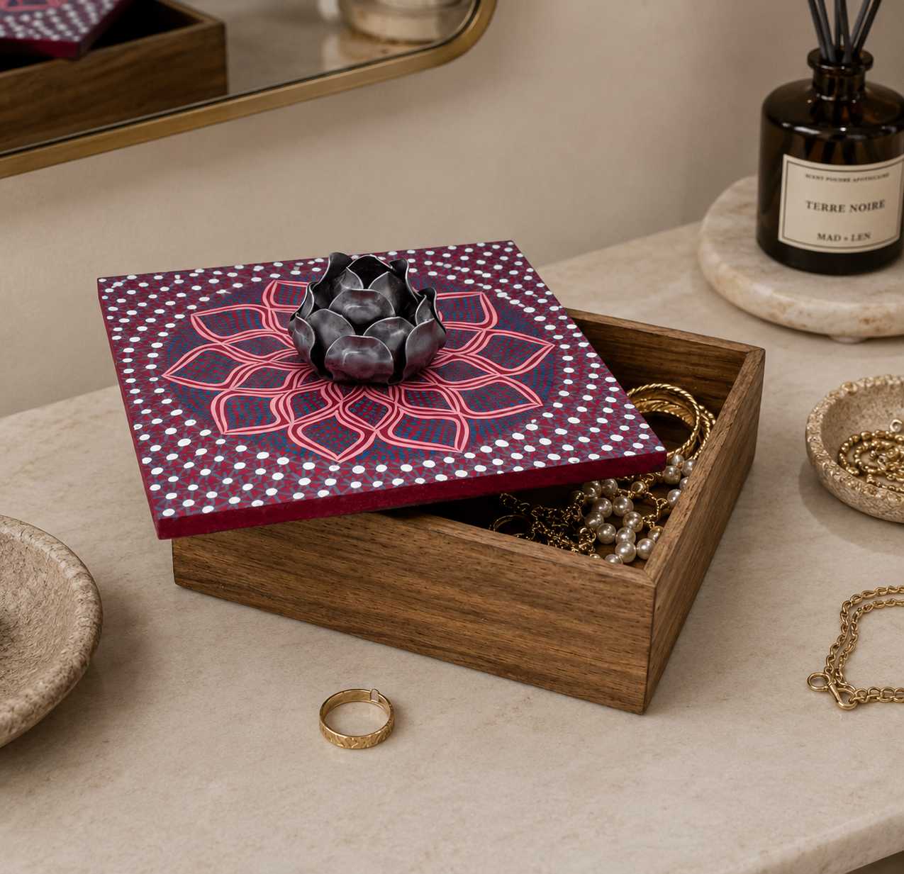 Metal Bloom Box - Modern Mexico