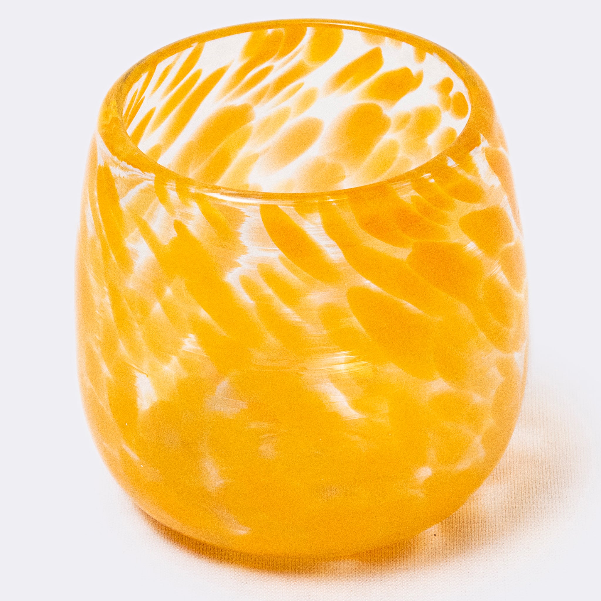 Soleado Drinkware Collection Stemless Wine Glass - Modern Mexico