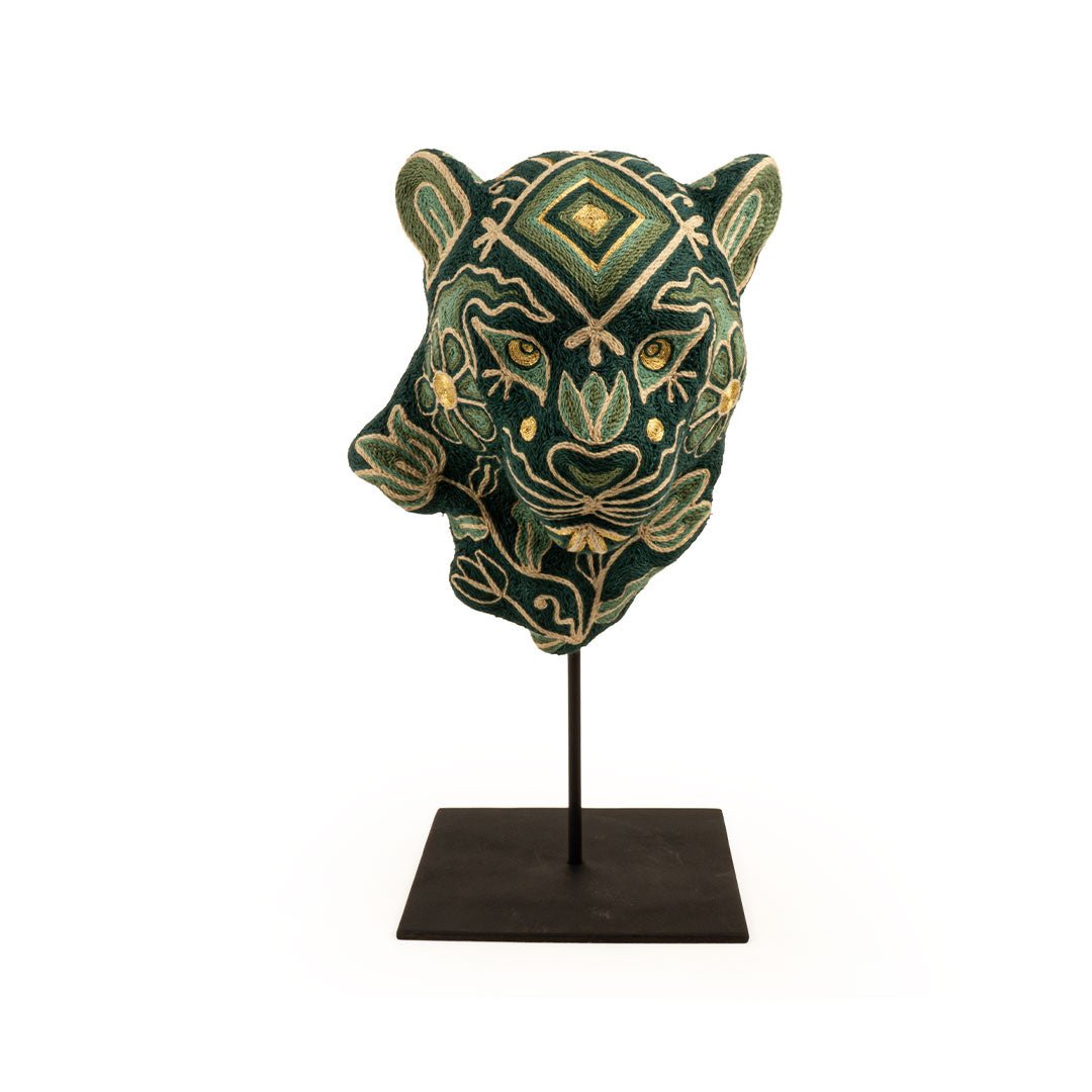 Rostro del Jaguar Sculpture - Modern Mexico