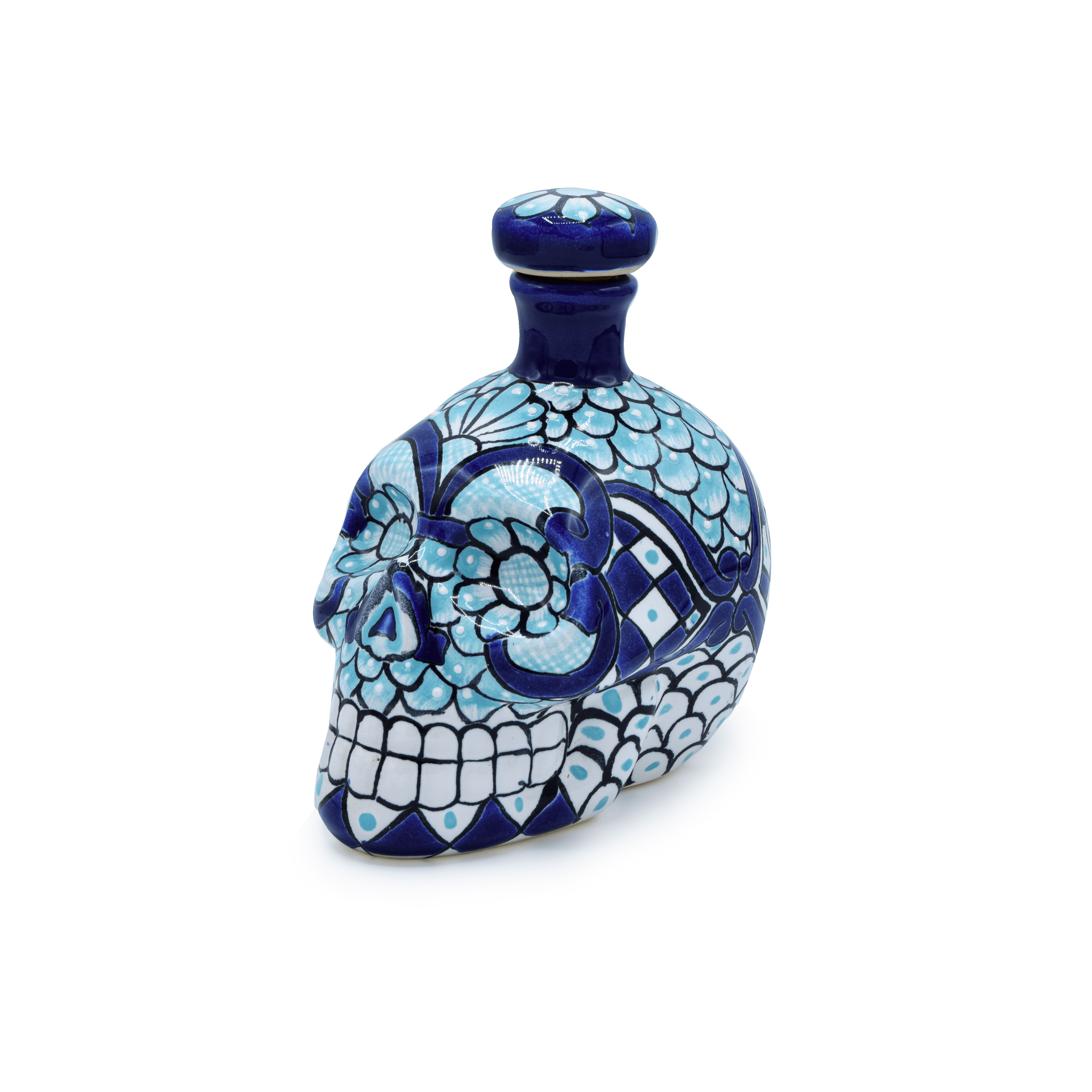 Big Calavera Bottle - Modern Mexico