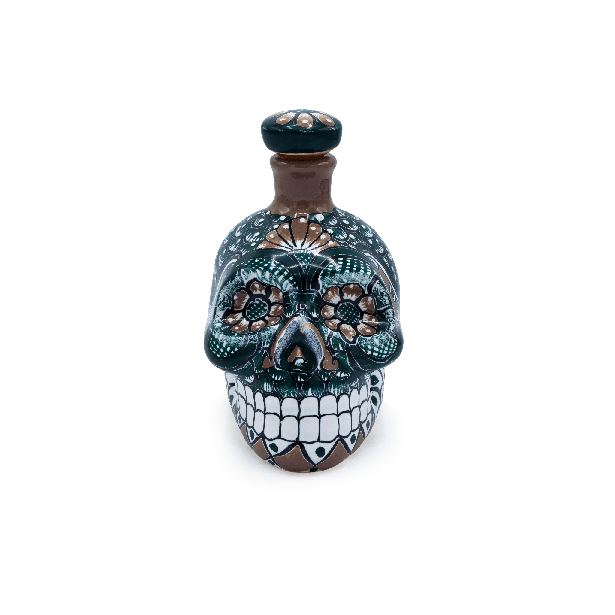 Big Calavera Bottle - Modern Mexico