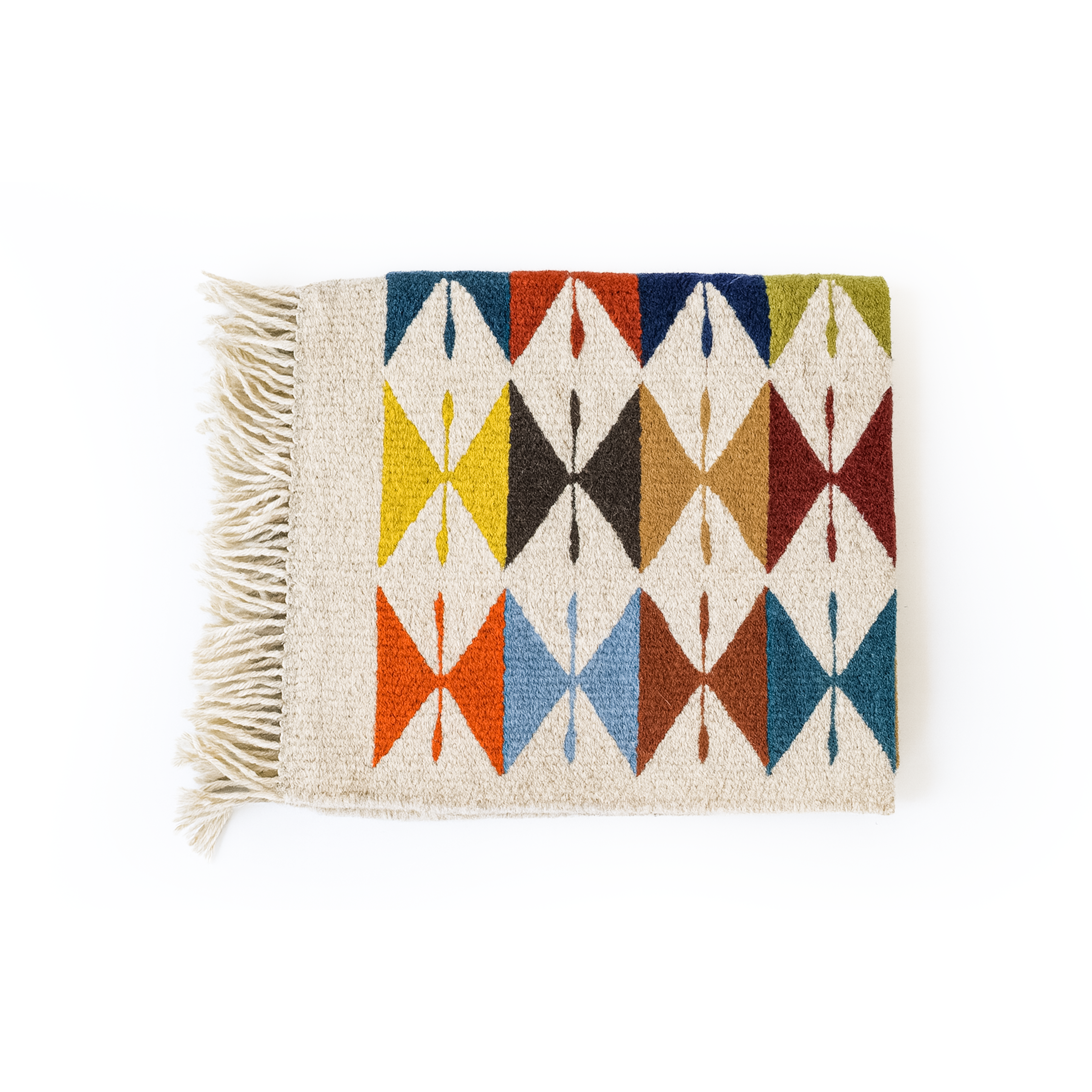 Rainbow Weave Rug - Modern Mexico