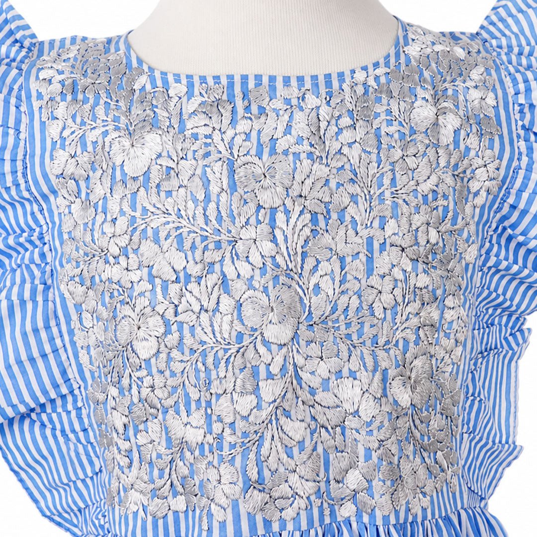 Garden Party Pinafore Dress - Modern Mexico