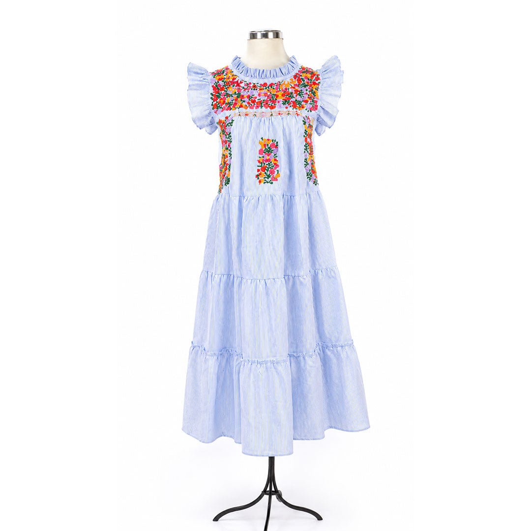 Seaside Breeze Maxi Dress - Modern Mexico