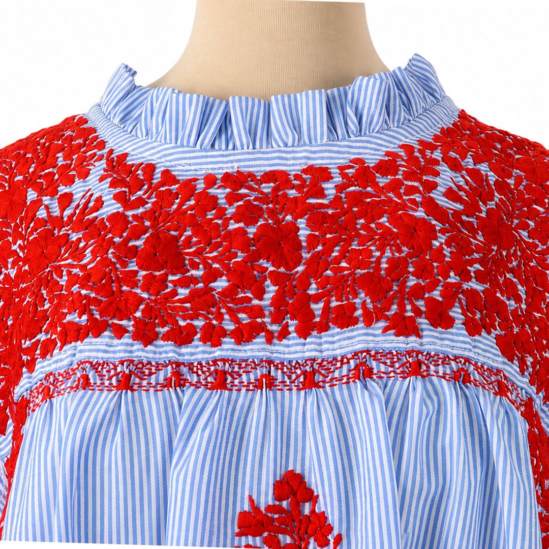 Seaside Breeze Maxi Dress - Modern Mexico