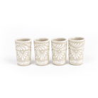 Puro Agave Talavera Set — 2 Tequila Cups - Modern Mexico