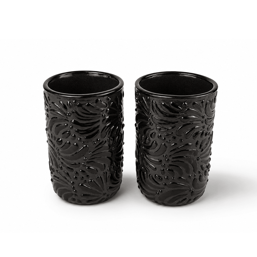 Flor de Talavera Tumbler - Modern Mexico