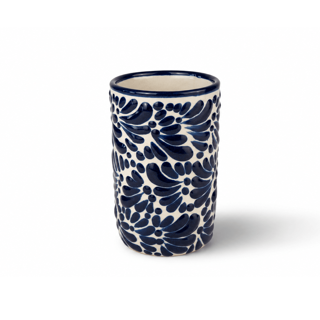 Flor de Talavera Tumbler - Modern Mexico