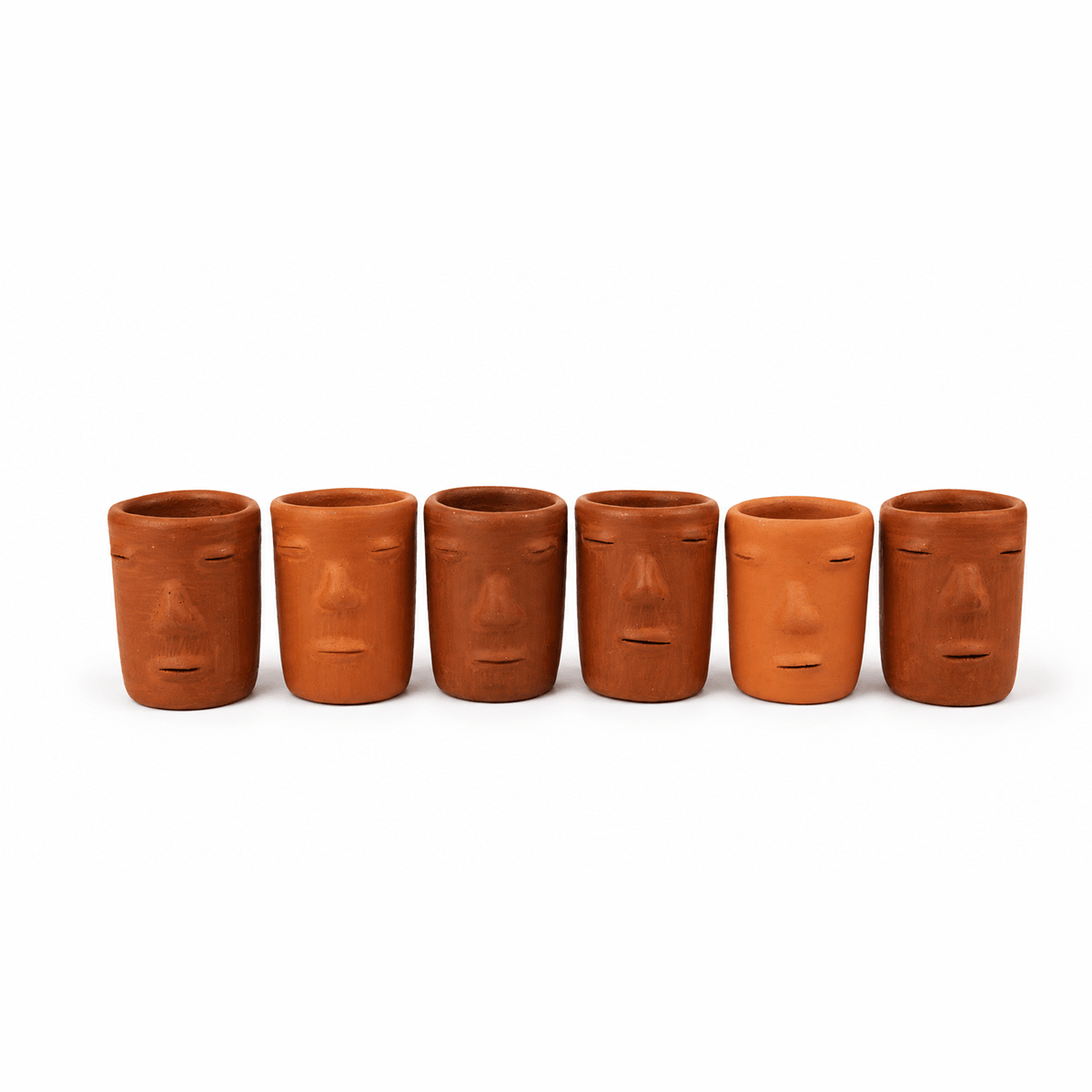 Los Rostros Shot Glass Duo - Modern Mexico