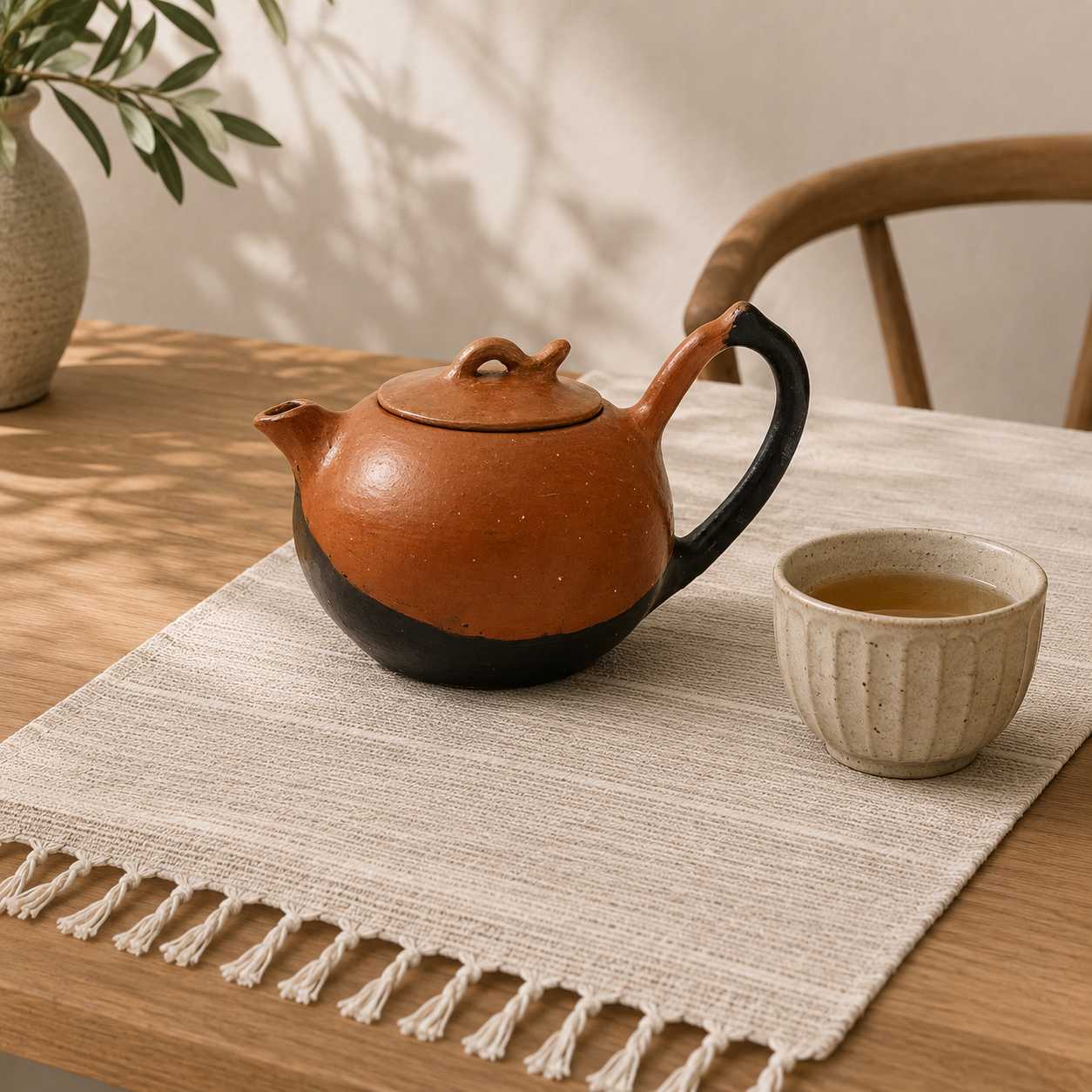Terracota Teapot - Modern Mexico