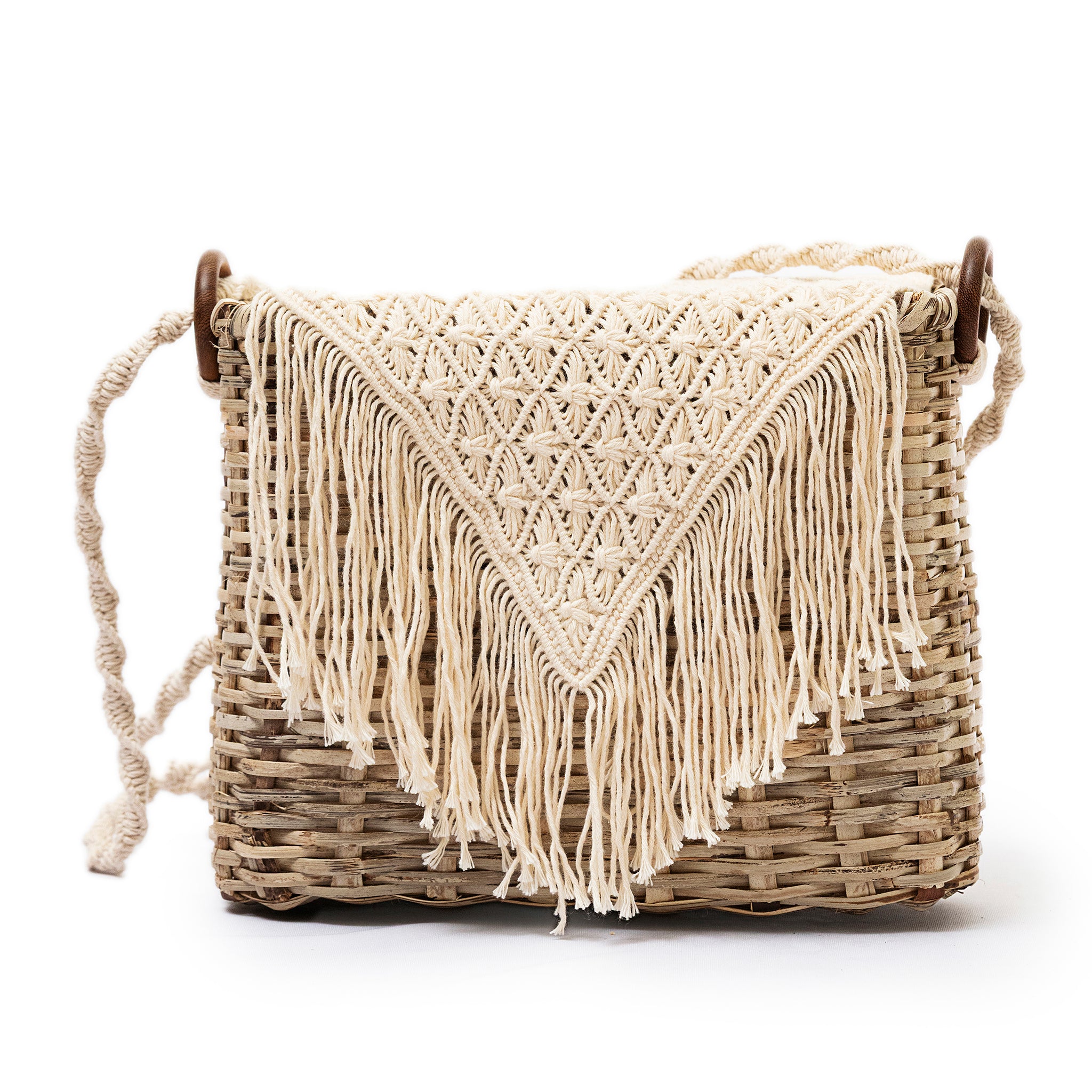 Luna Macramé Market Bag - Modern Mexico