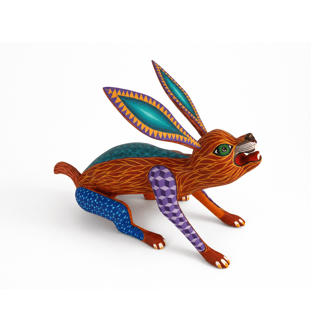 Dusk Moon Alebrije – Rabbit - Modern Mexico